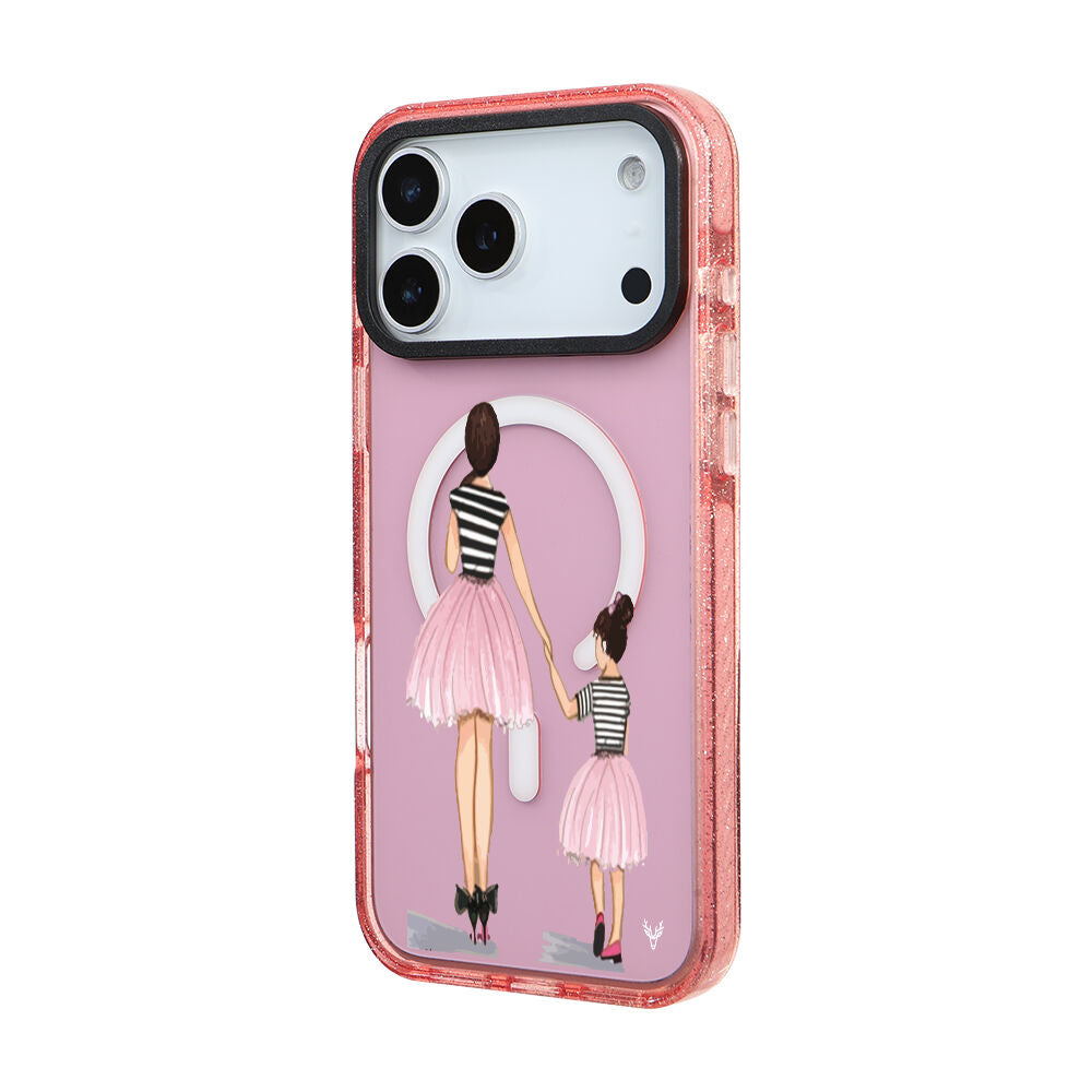 MagsafeliArtycaseSimliPembe