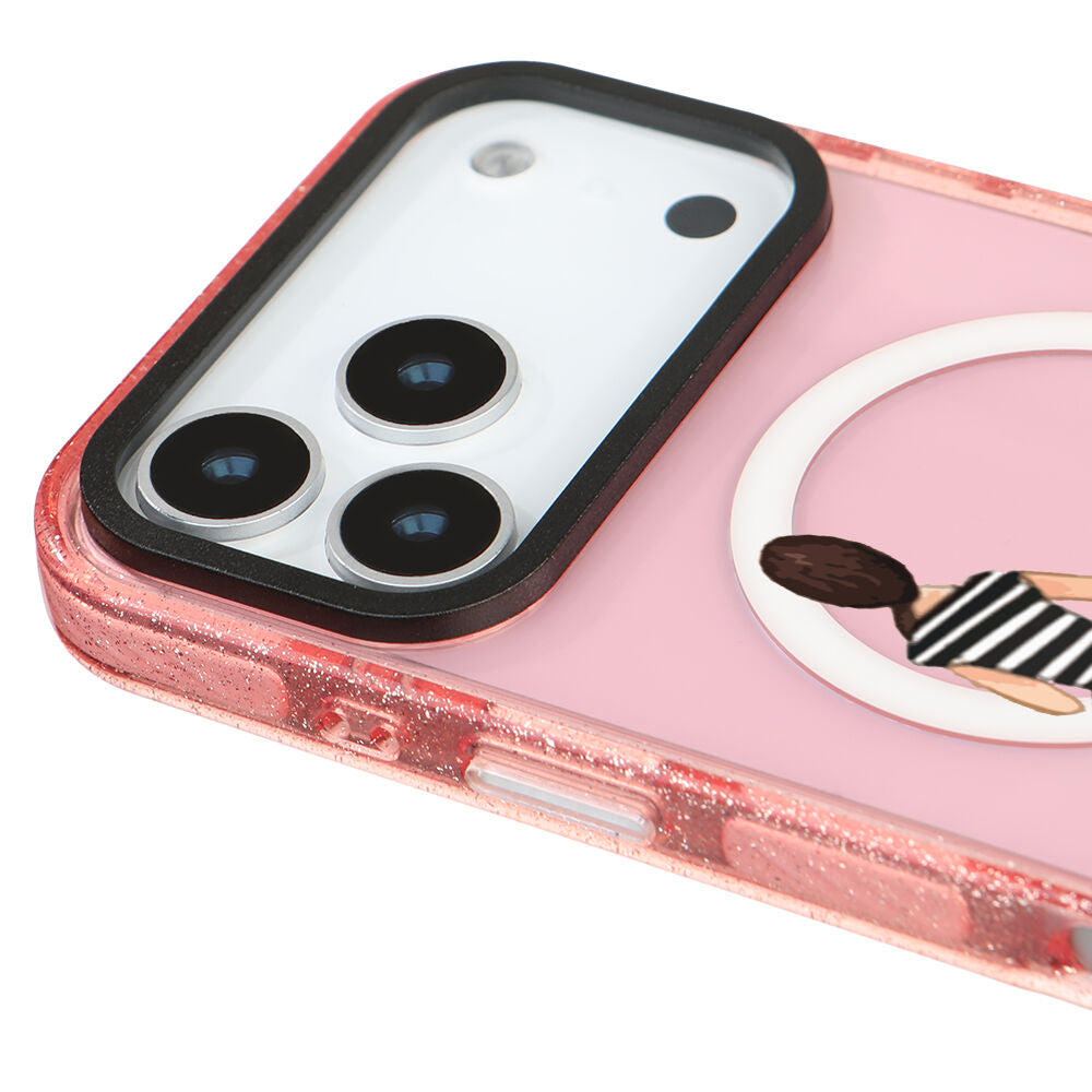 MagsafeliArtycaseSimliPembe
