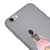 iPhone 6S Plus Anne Kız Telefon Kılıfı - Renkli Silikon - Gri