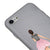 iPhone 7 Anne Kız Telefon Kılıfı - Renkli Silikon - Gri