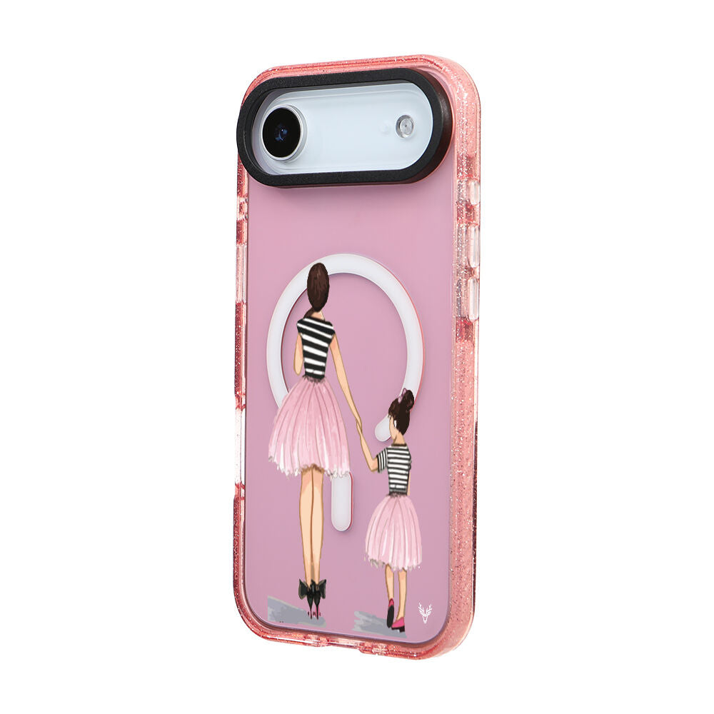 MagsafeliArtycaseSimliPembe