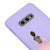 Samsung S10 E Anne Kız Telefon Kılıfı - Renkli Silikon - Lila