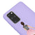 Samsung S20 Plus Anne Kız Telefon Kılıfı - Renkli Silikon - Lila