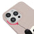 iPhone 13 Pro Dişi Panda Telefon Kılıfı - Renkli Silikon - Pudra