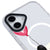 iPhone 16 Dişi Panda Telefon Kılıfı - Magsafeli Artycase - Beyaz