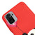XİAOMİ REDMİ NOTE 10 Dişi Panda Telefon Kılıfı - Renkli Silikon - Kırmızı