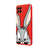 Samsung M33 Cute Bunny Telefon Kılıfı - Renkli Silikon - Kırmızı
