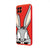 Samsung M53 Cute Bunny Telefon Kılıfı - Renkli Silikon - Kırmızı