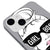 iPhone 13 Girl Boss Telefon Kılıfı - Renkli Silikon - Gri