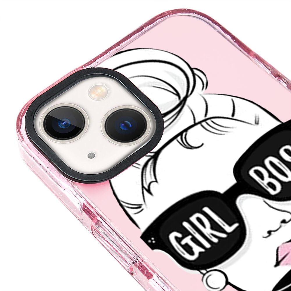 MagsafeliArtycaseSimliPembe