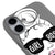 iPhone 17 Girl Boss Telefon Kılıfı - Renkli Silikon - Gri