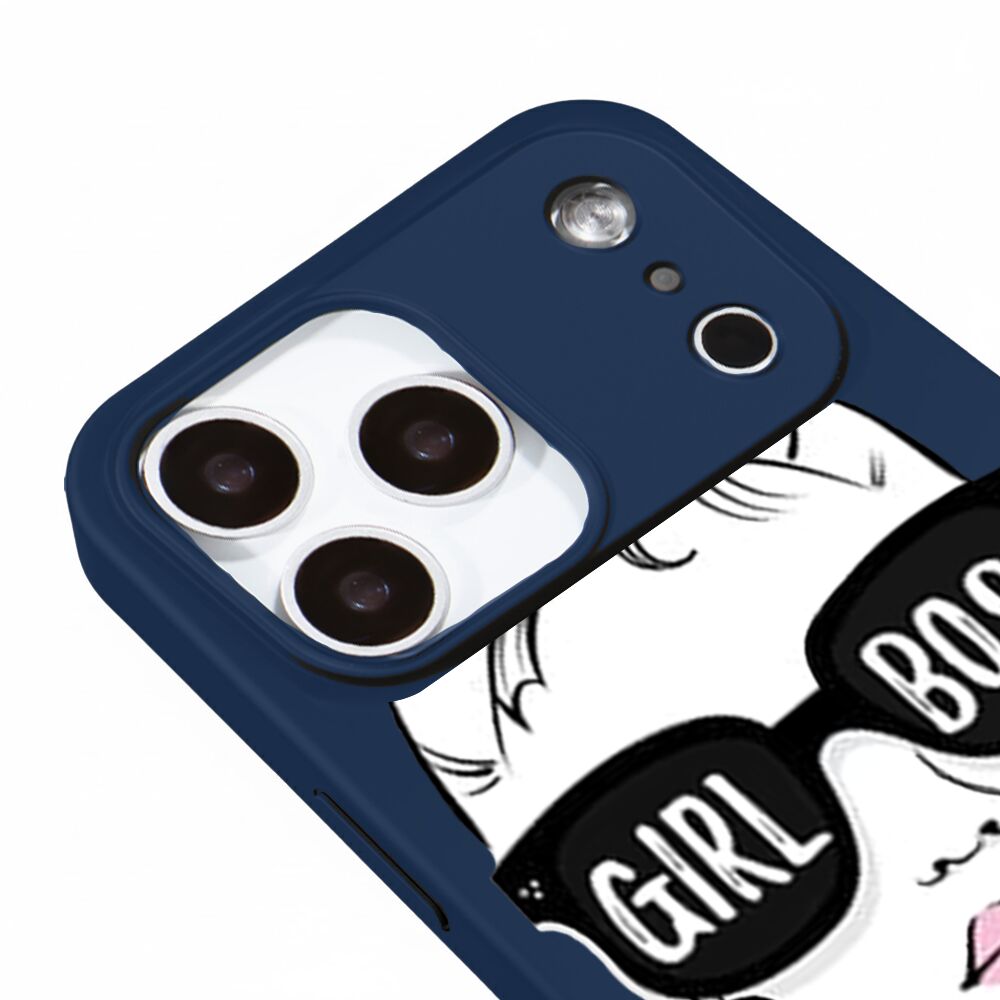 RenkliSilikonLacivert