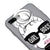 iPhone 8 Plus Girl Boss Telefon Kılıfı - Renkli Silikon - Gri
