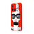 Xiaomi Redmi 12C Girl Boss Telefon Kılıfı - Renkli Silikon - Kırmızı