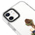 iPhone 12 Mini Çiçekli Kız Telefon Kılıfı - Artycase - Beyaz
