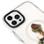 iPhone 13 Pro Çiçekli Kız Telefon Kılıfı - Magsafeli Artycase - Beyaz