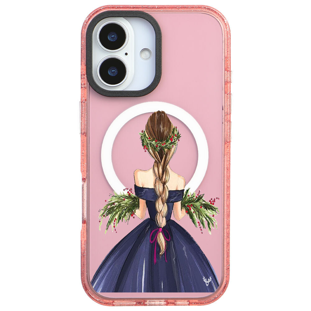 MagsafeliArtycaseSimliPembe