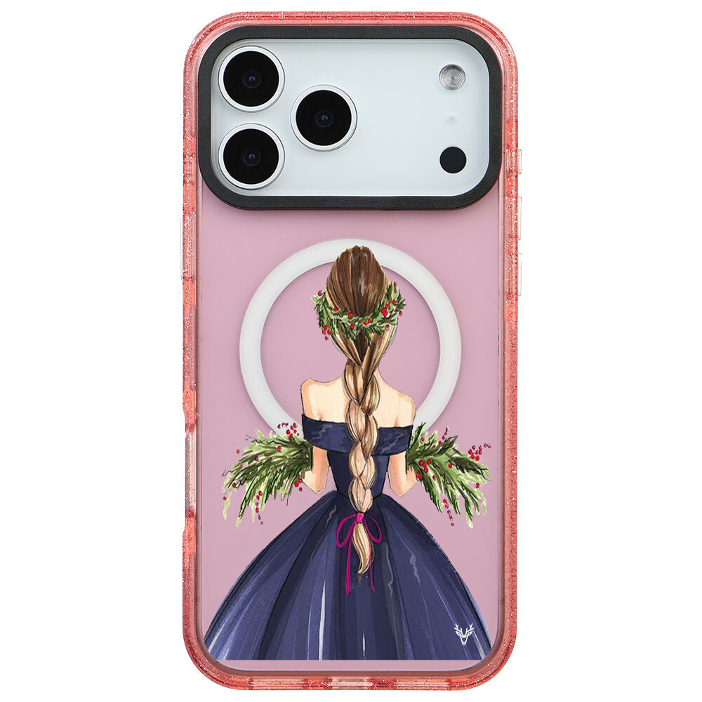 MagsafeliArtycaseSimliPembe