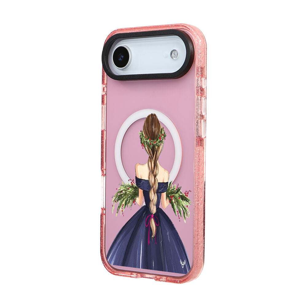 MagsafeliArtycaseSimliPembe