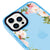 iPhone 15 Pro Max Pembe Gül Telefon Kılıfı - Artycase - Azure