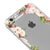 iPhone 6 Pembe Gül Telefon Kılıfı - Şeffaf - Saydam