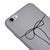iPhone 6 İnce Bağ Telefon Kılıfı - Renkli Silikon - Gri