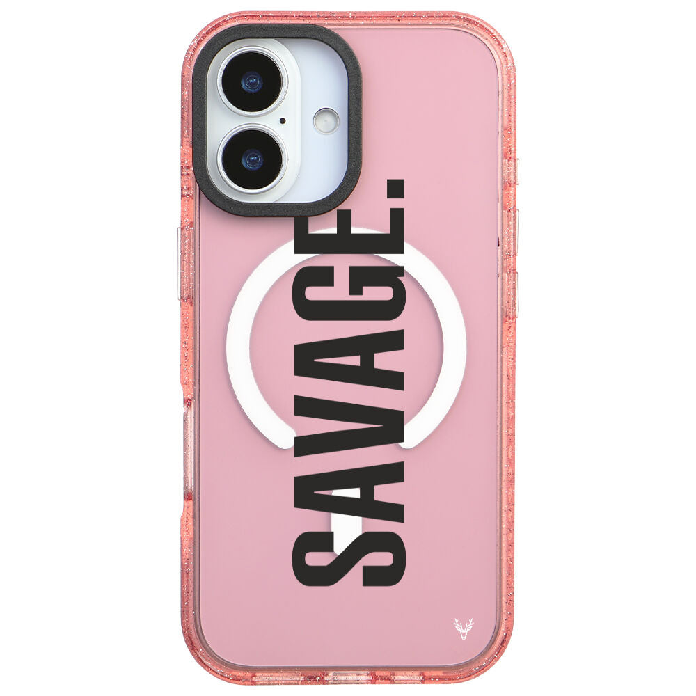 MagsafeliArtycaseSimliPembe