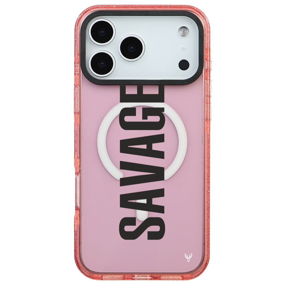 MagsafeliArtycaseSimliPembe