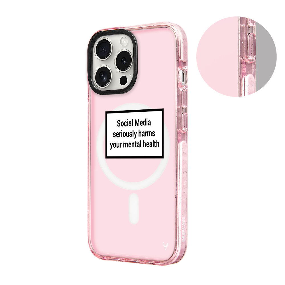 MagsafeliArtycaseSimliPembe