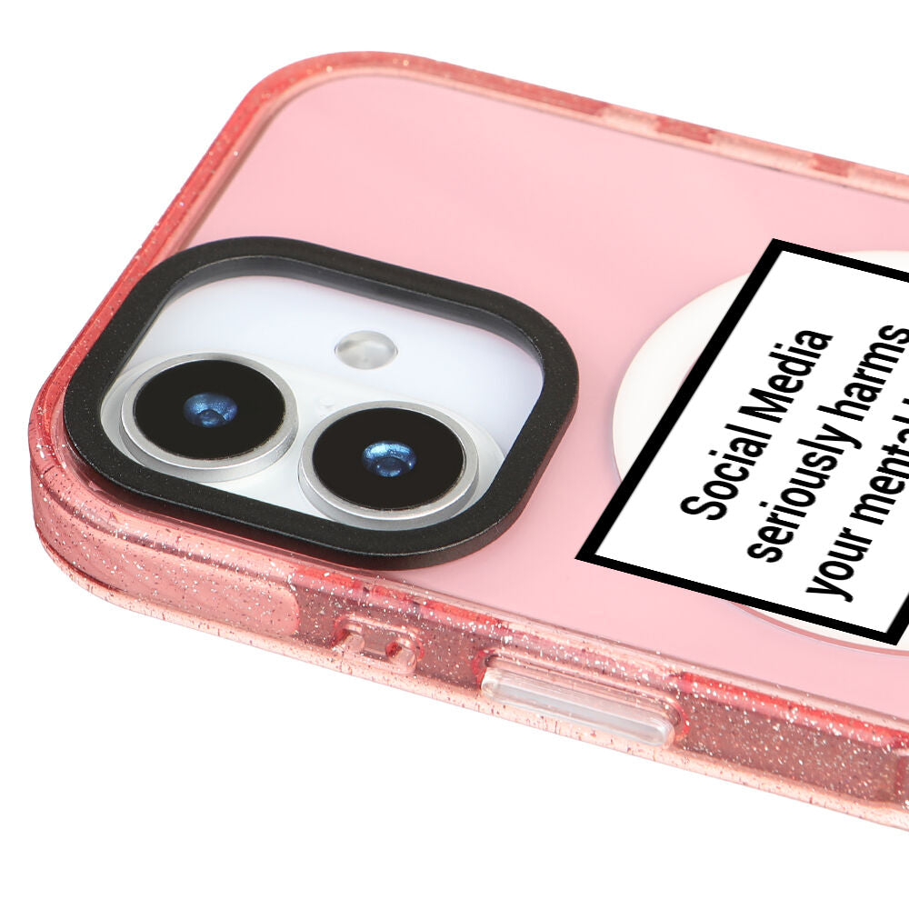 MagsafeliArtycaseSimliPembe