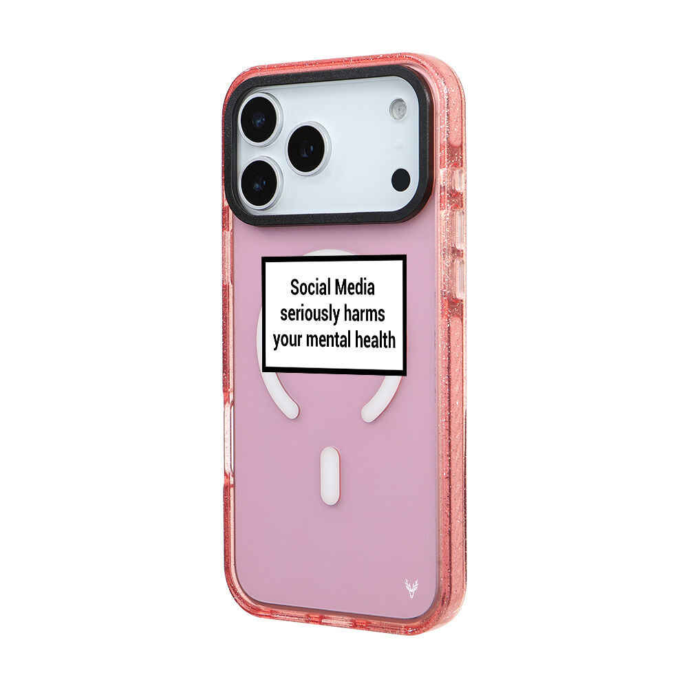 MagsafeliArtycaseSimliPembe