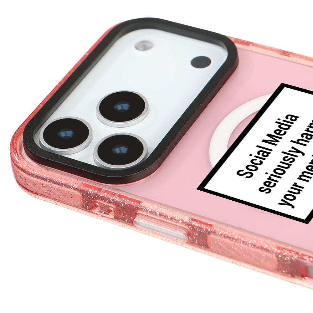 MagsafeliArtycaseSimliPembe