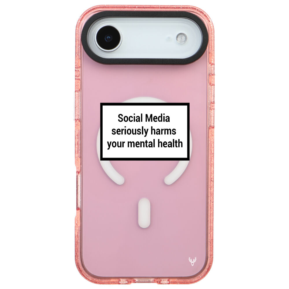 MagsafeliArtycaseSimliPembe