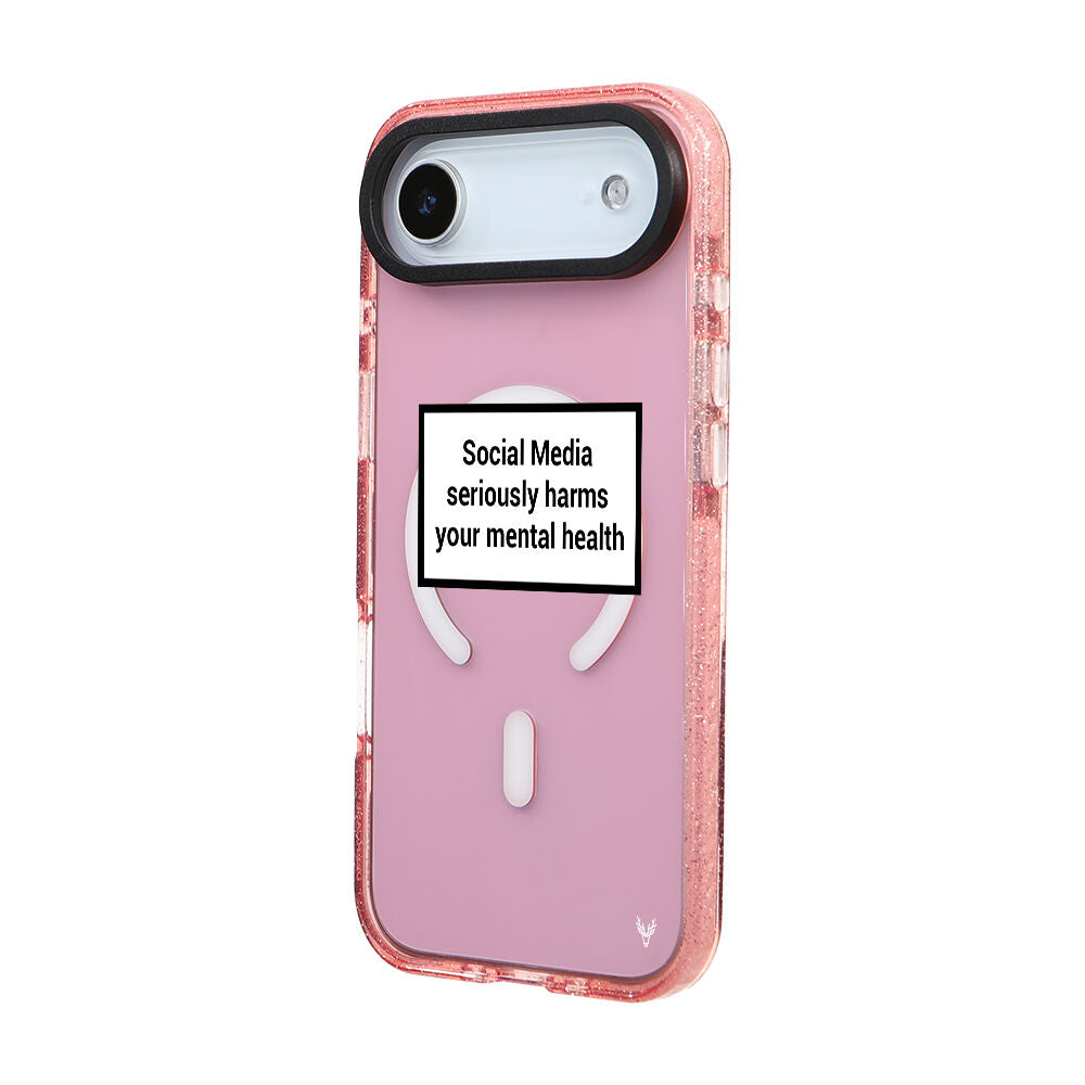 MagsafeliArtycaseSimliPembe