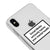 iPhone XS Social Media Telefon Kılıfı - Şeffaf - Saydam