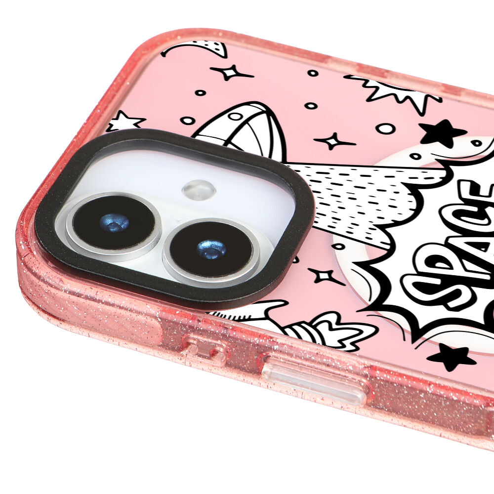 MagsafeliArtycaseSimliPembe