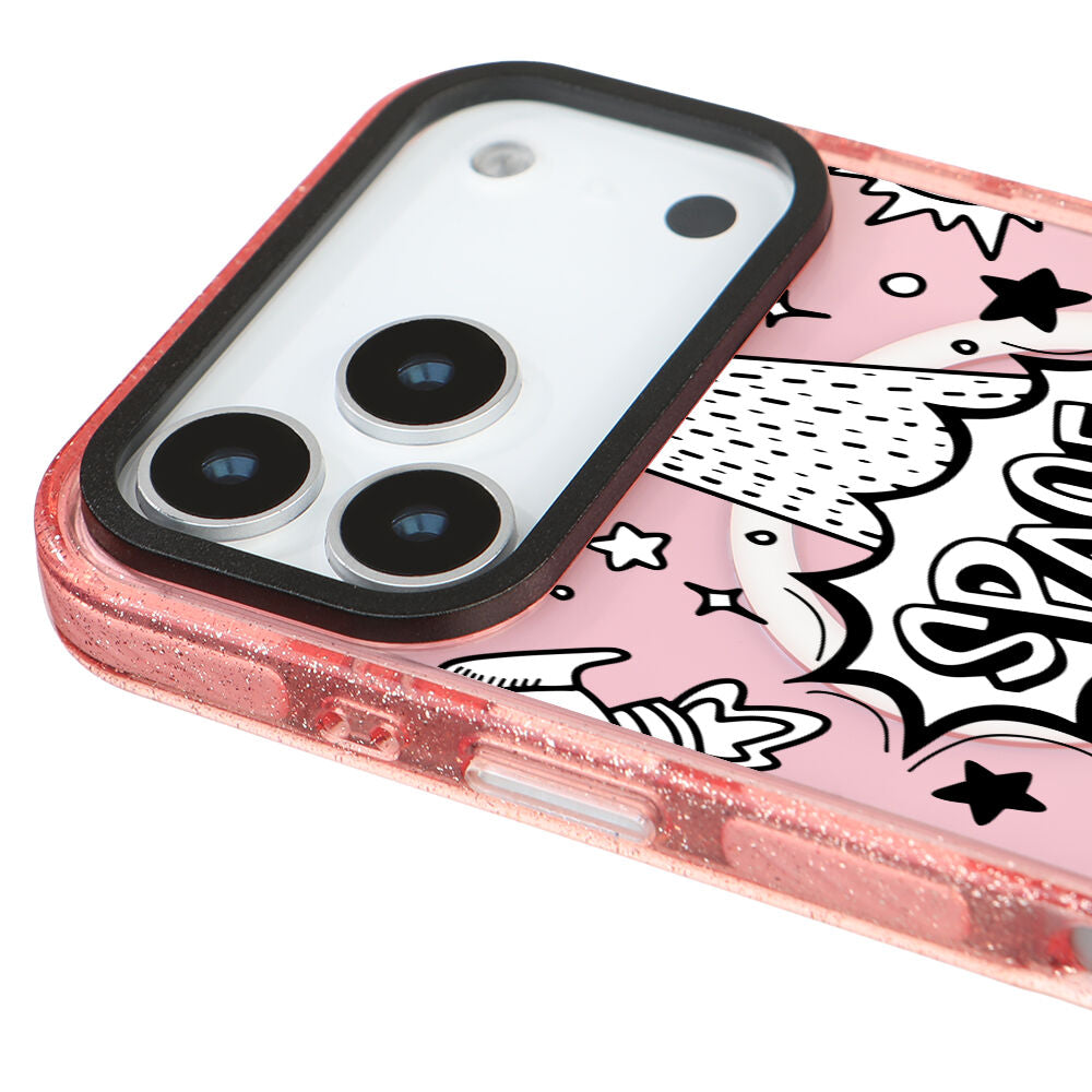 MagsafeliArtycaseSimliPembe