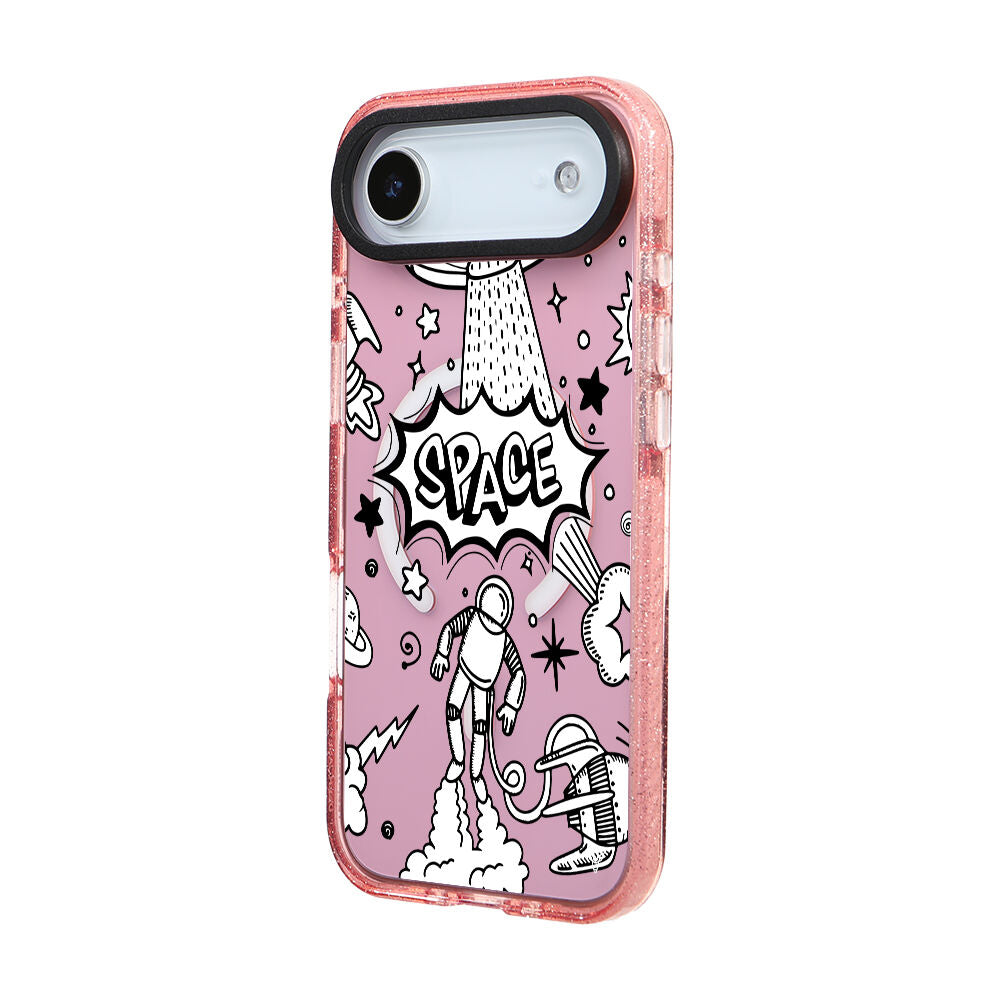 MagsafeliArtycaseSimliPembe