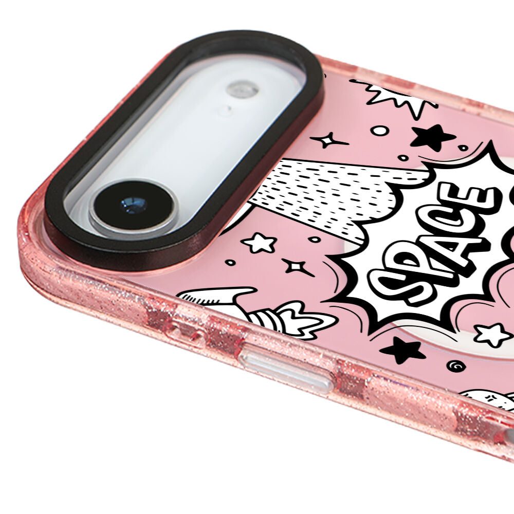 MagsafeliArtycaseSimliPembe
