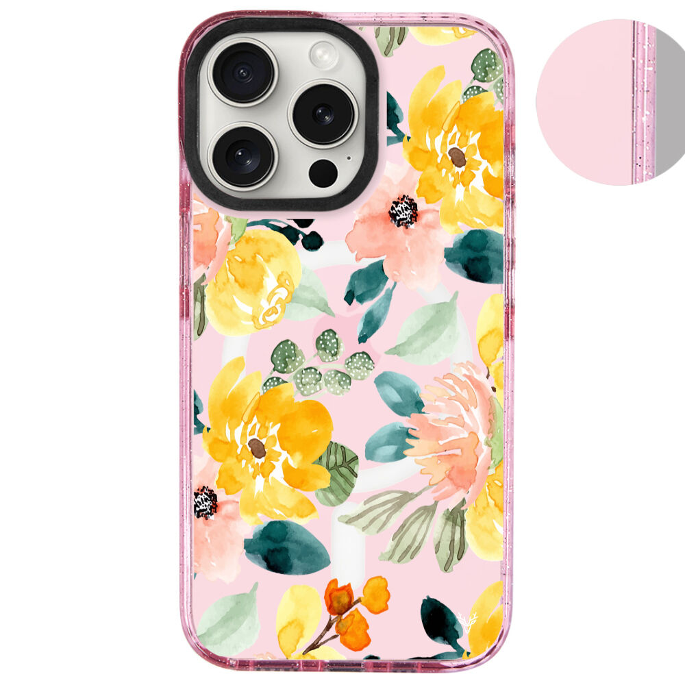 MagsafeliArtycaseSimliPembe