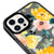 iPhone 16 Pro Max Sarı Gül Telefon Kılıfı - Magsafeli Artycase - Cool Black