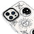 iPhone 16 Pro Ay ve Güneş Telefon Kılıfı - Magsafeli Artycase - Beyaz