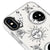 iPhone X Ay ve Güneş Telefon Kılıfı - Artycase - Beyaz