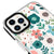 iPhone 16 Pro Max Çiçekli Telefon Kılıfı - Magsafeli Artycase - Siyah