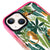 iPhone 13 Leopars Telefon Kılıfı - Artycase - Turuncu Yeşil