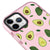 iPhone 11 Pro Max Avokado İçi Telefon Kılıfı - Artycase - Simli Pembe