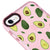 iPhone 8 Avokado İçi Telefon Kılıfı - Artycase - Simli Pembe