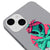iPhone 13 Alien Gangsta Telefon Kılıfı - Renkli Silikon - Gri