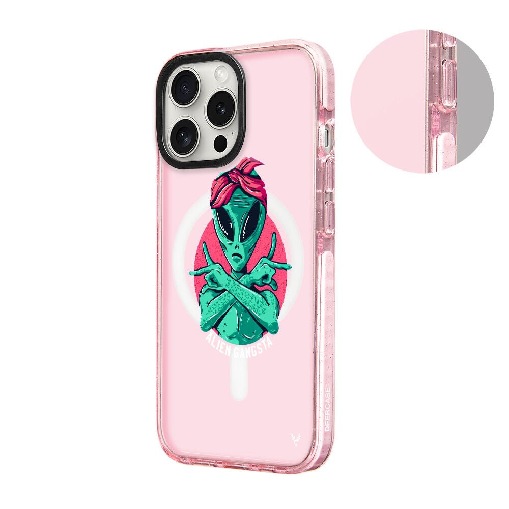 MagsafeliArtycaseSimliPembe