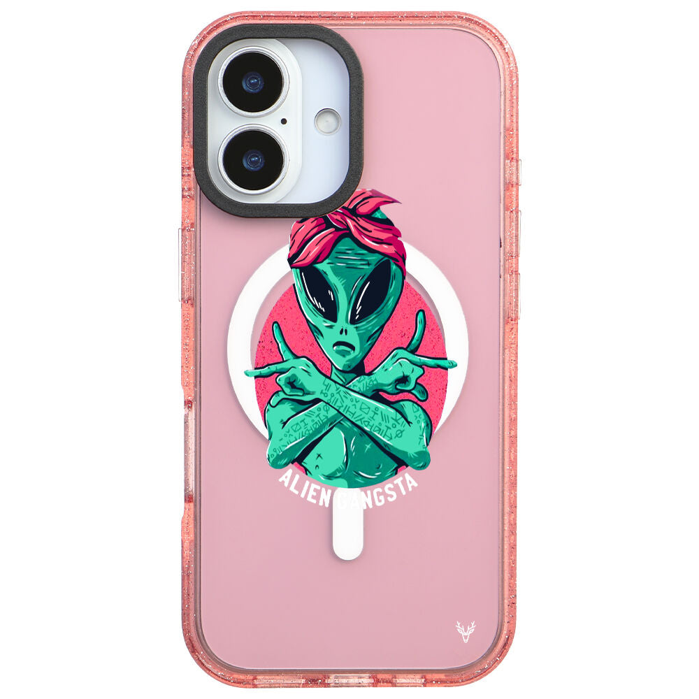 MagsafeliArtycaseSimliPembe